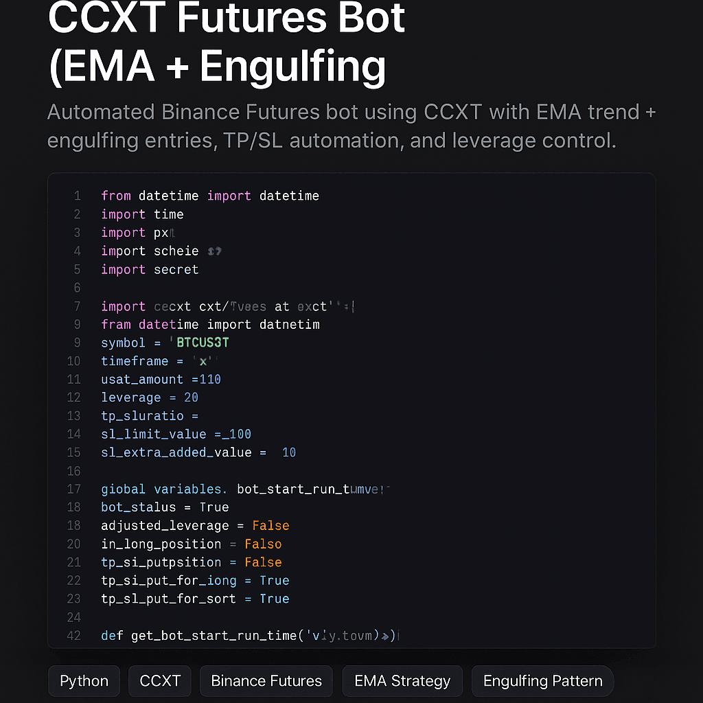 CCXT Futures Bot