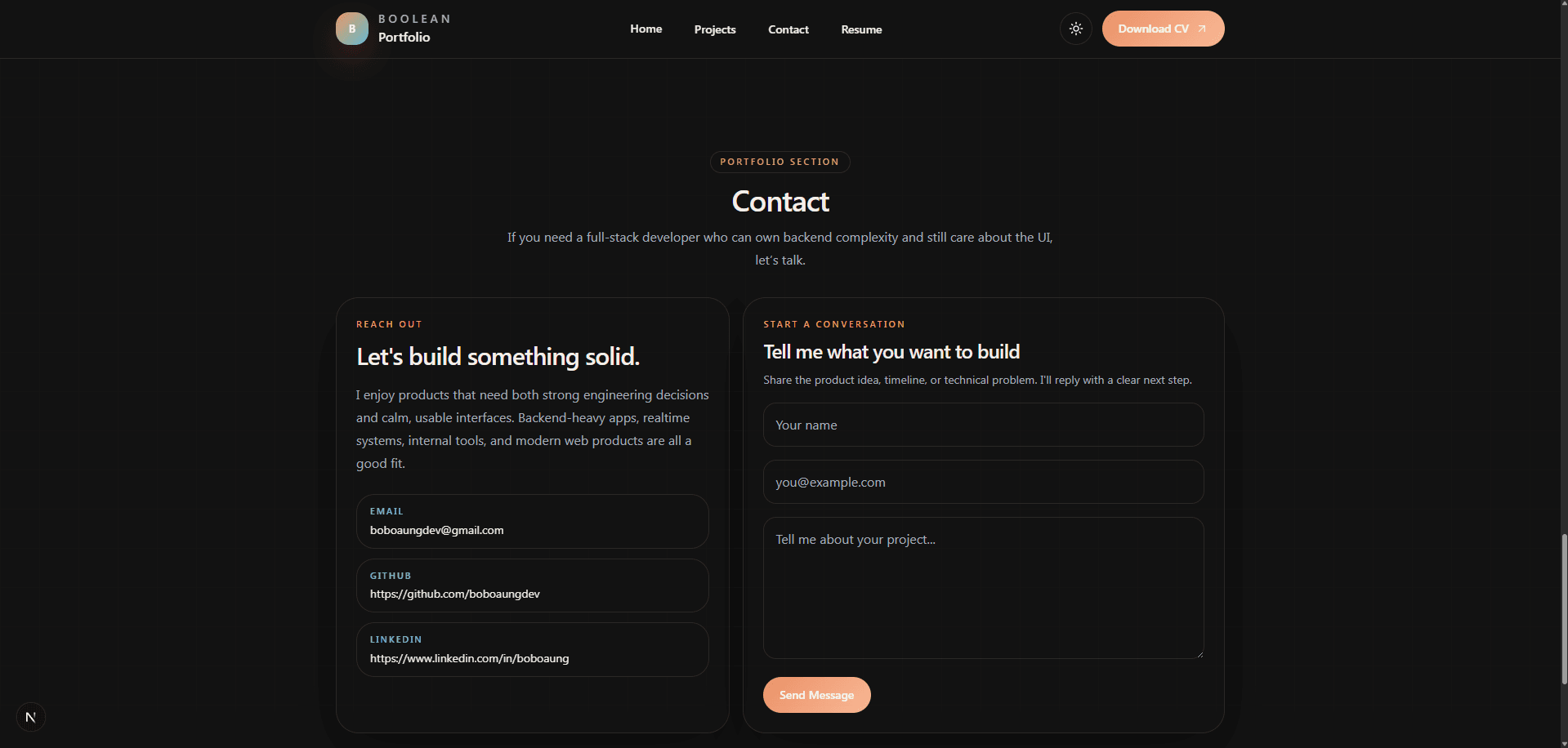 Portfolio Website – 3